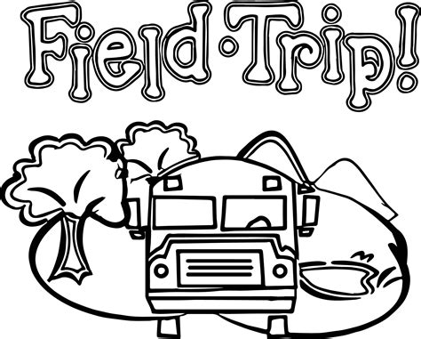 Field Trip School Bus Printable Coloring Pages 8211 Colouring Pages Of Bus - Colouring Pages Of Bus