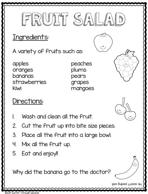 Fifth Grade Analyze Recipes With Five Senses Science 5 Senses Science Experiment - 5 Senses Science Experiment