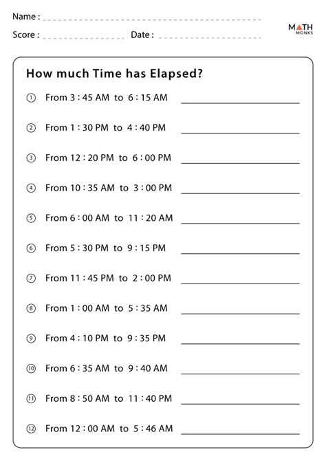 Fifth Grade Elapsed Time Worksheet   Time Worksheets Grade 3 Along With Worksheets For - Fifth Grade Elapsed Time Worksheet