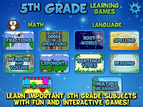Fifth Grade Learning Games Ages 10 11 Abcya Abc 4th Grade - Abc 4th Grade