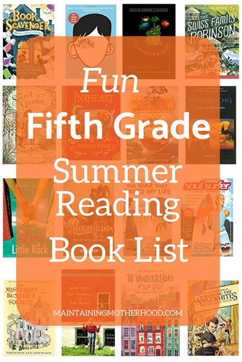 Fifth Grade Summer Reading List   Summer Reading List For 5th Grade The Ultimate - Fifth Grade Summer Reading List