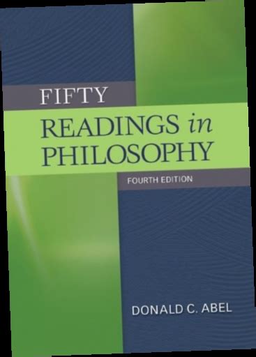 Read Online Fifty Readings In Philosophy 4Th Edition Free Pdf Downloads 