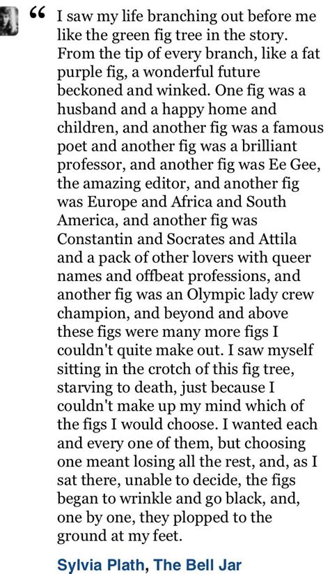 Fig Tree Sylvia Plath