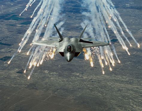Fighter Jet In Action Wallpaper