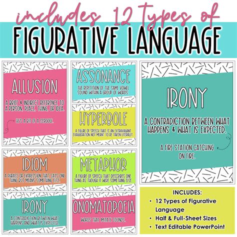 Figurative Language And Literary Terms 75 Item Word Literary Terms Word Search Answer Key - Literary Terms Word Search Answer Key