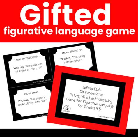 figurative language in the gifted hands