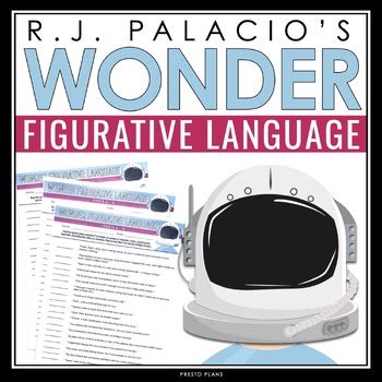 figurative language in wonder by rj palacio