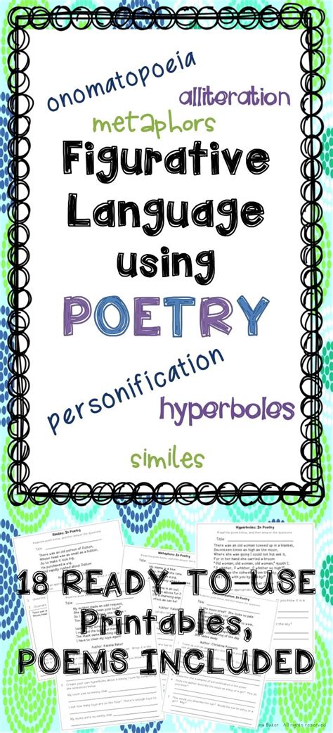 Figurative Poems Angelau0027s Poems Figurative Language Poetry For Kids - Figurative Language Poetry For Kids