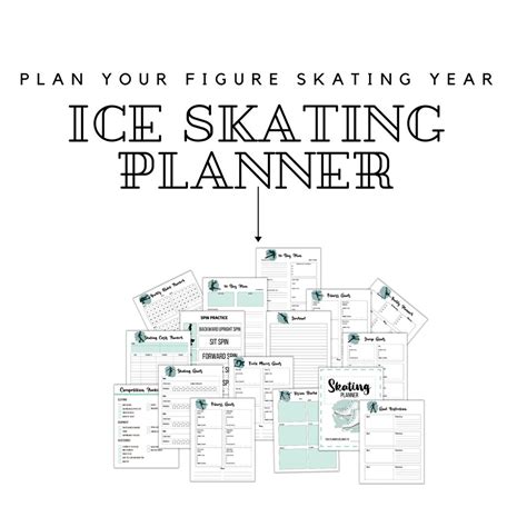 Figure Skating 2020 Planner Skating Weekly Planne