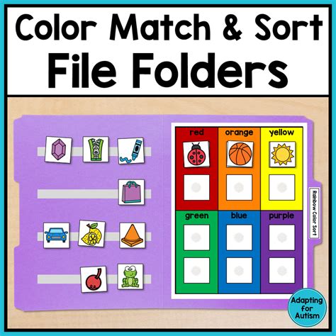 File Folder Games In Color Science 10 Ready To Go Games That Help Children Learn Key Science Concepts And Vocabulary Independently