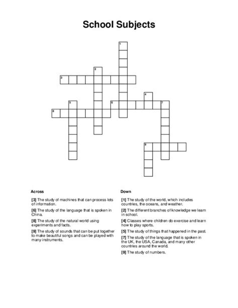 File Of Papers On Subject Crossword   Subject Defined Another Word For It - File Of Papers On Subject Crossword