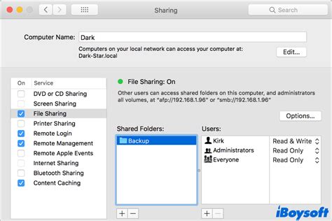 File Sharing In Os