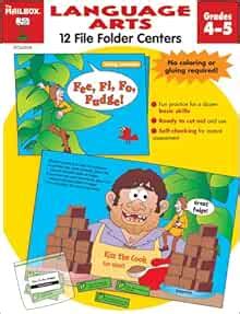 Read Online File Folder Centers Language Arts Grades 4 5 
