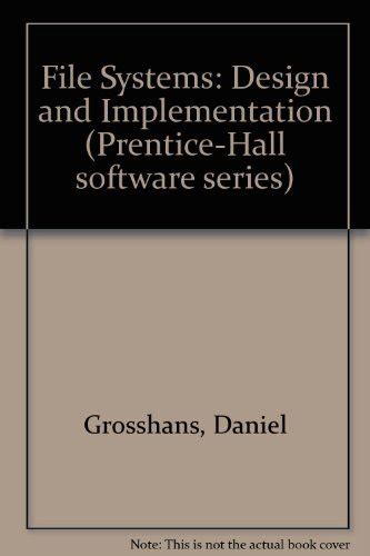 Download File Systems Design And Implementation Prentice Hall Software Series 