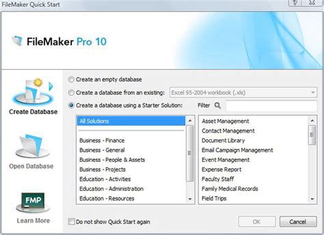 filemaker pro 10 in depth