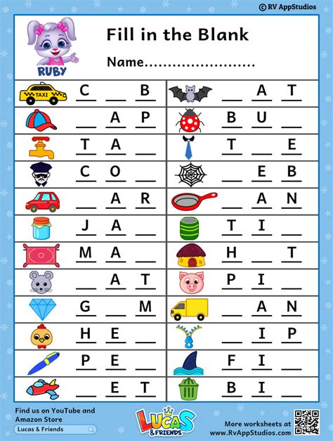 Fill In The Blank Game Spelling Games Fill In The Blanks Spelling - Fill In The Blanks Spelling