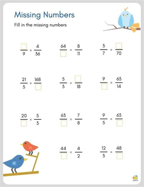 Fill In The Missing Number Fractions   Equivalent Fractions Fractions National 5 Application Of - Fill In The Missing Number Fractions