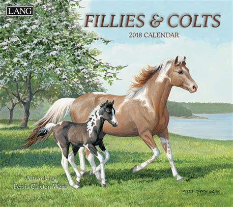 Read Online Fillies Colts 2018 Calendar Includes Downloadable Wallpaper 