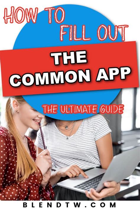 Read Filling Out The Common App Guide 