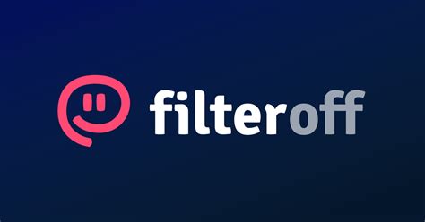 filteroff dating app