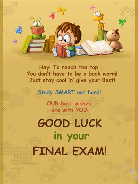 Final Exam Wishes