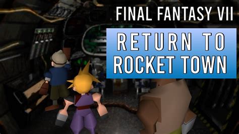 Final Fantasy 7 Walkthrough Disc 2 Rocket Town