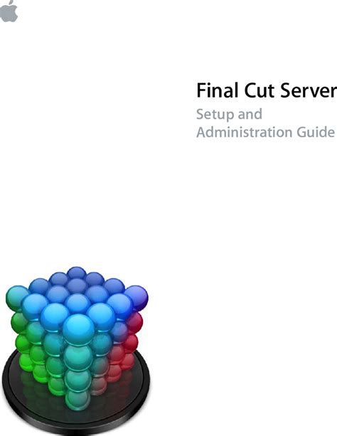 Read Online Final Cut Server Setup Guide 