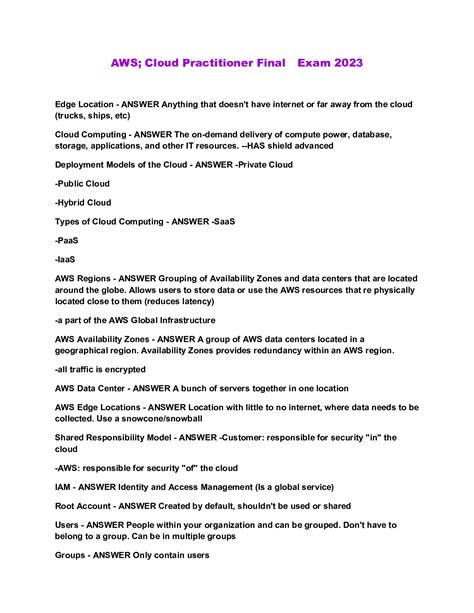 Read Online Final Exam Aws 