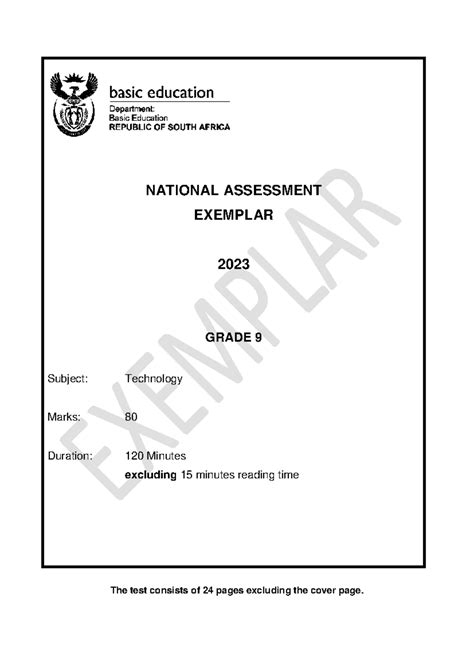 Read Final Exam Papers 