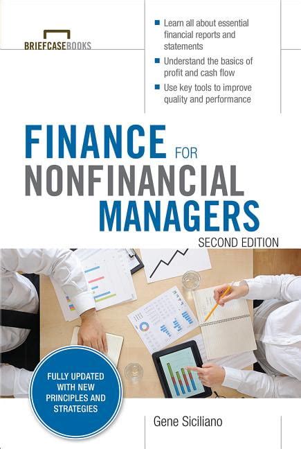 finance for nonfinancial managers briefcase books