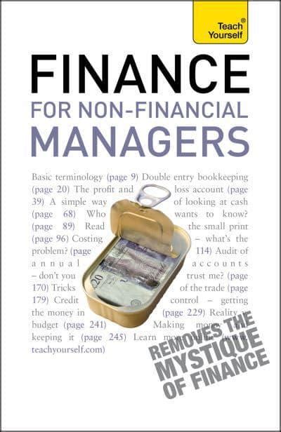 Read Online Finance For Non Financial Managers Teach Yourself 2010 Ty Business Skills By Philip Ramsden 2010 Paperback 