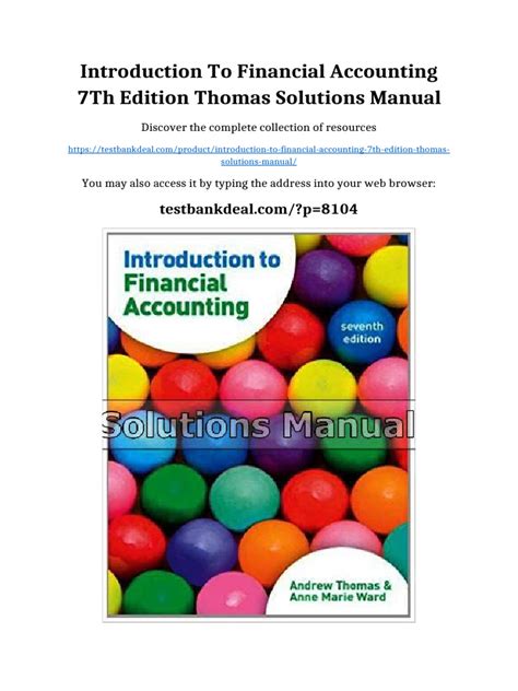 Financial Accounting 7th Edition Answer Key