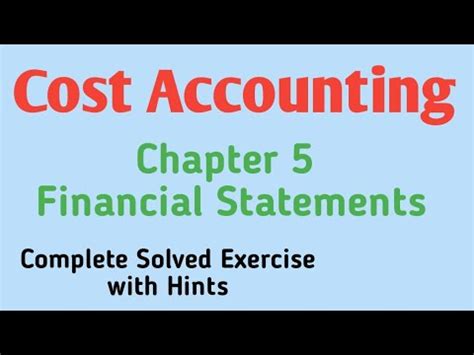 Financial Accounting Solved Problems Chapter 1