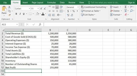 financial formulas in excel