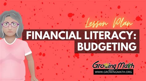 Financial Literacy Budgeting Growing Math Financial Literacy Math Worksheets - Financial Literacy Math Worksheets