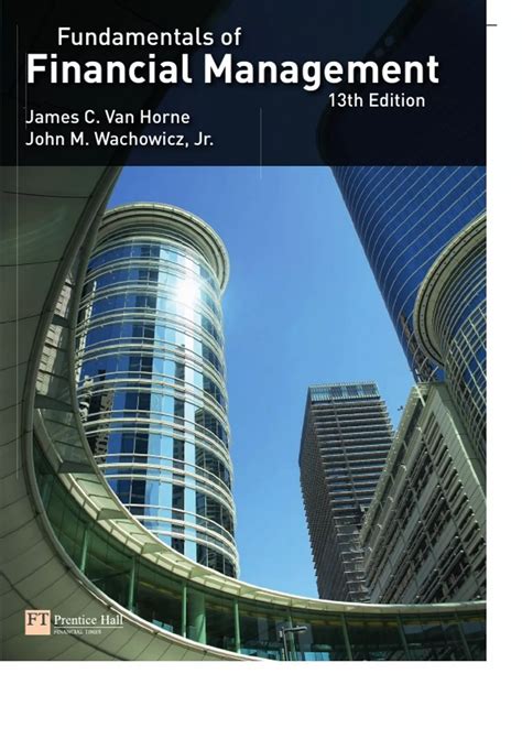 Financial Management 13th Case Study With Solution