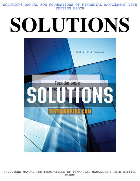 Financial Management Chapter 2 Solutions