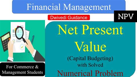 Financial Management Numerical Problems Solved Mba