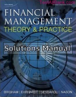 financial management theory and practice solutions