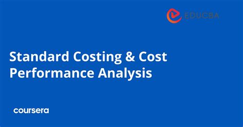 financial performance standard costing 2010