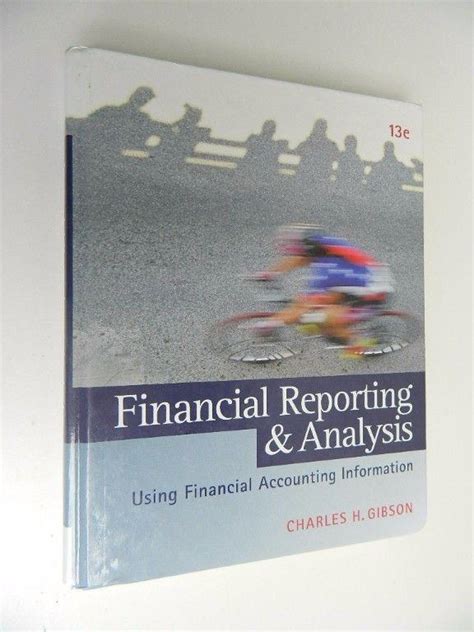 Financial Reporting Analysis Gibson 13e Solutions