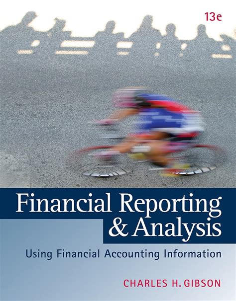 Financial Reporting And Analysis 13th Edition Solutions