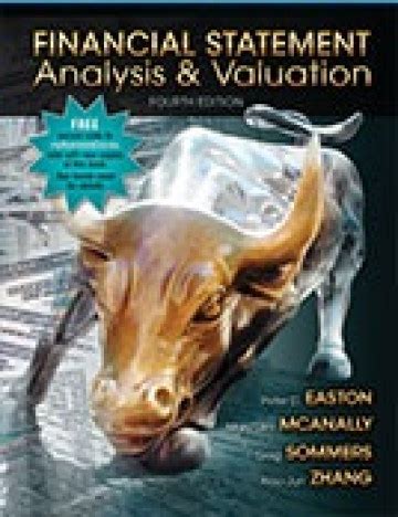 Financial Statement Analysis Valuation 4e