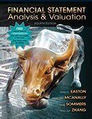 Financial Statement Analysis Valuation Easton Solutions