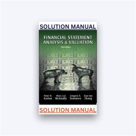 Financial Statement Analysis Valuation Third Editioncustom