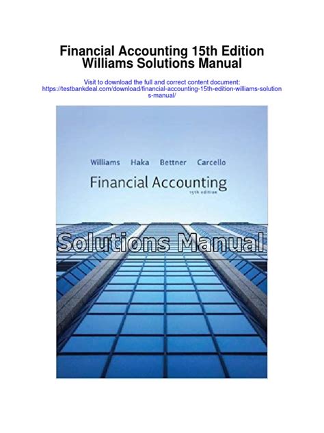 Read Financial Accounting 15Th Edition Chapter 18 Solutions 