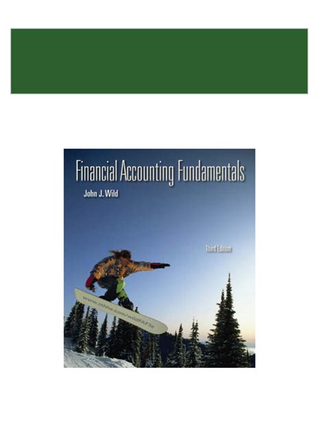 Download Financial Accounting Fundamentals 3Rd Edition 