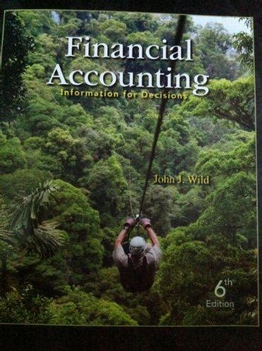 Full Download Financial Accounting Information For Decisions 6Th Edition 
