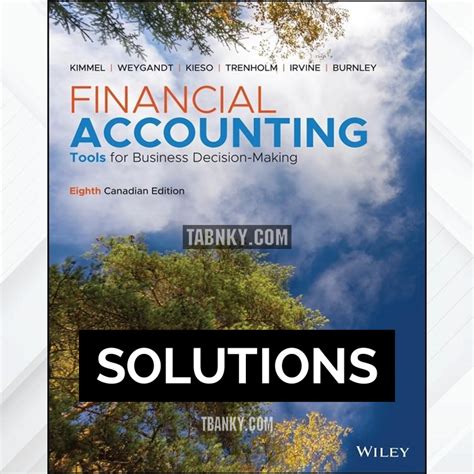 Download Financial Accounting Kimmel Solution Guide 