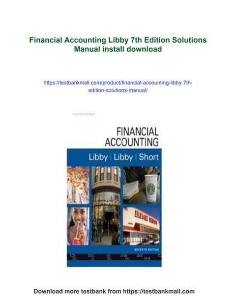 Read Financial Accounting Libby Short 7Th Edition Answers 